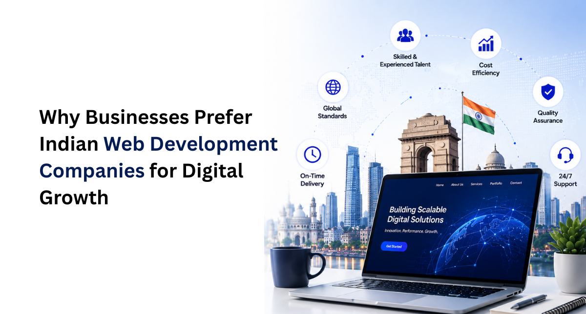 Web development companies in India